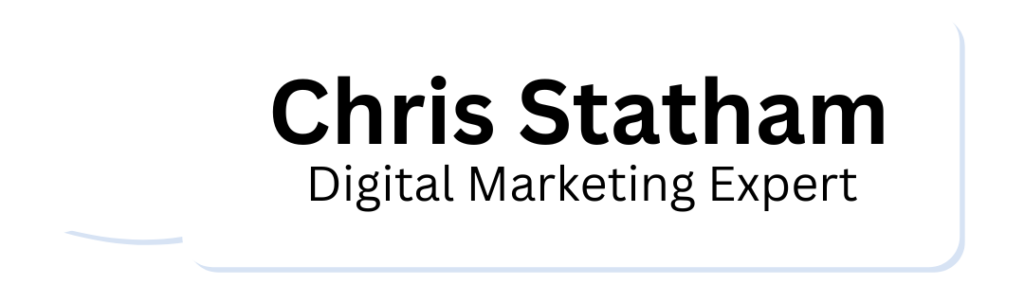 Chris Statham Digital Marketing Expert - Speech Bubble